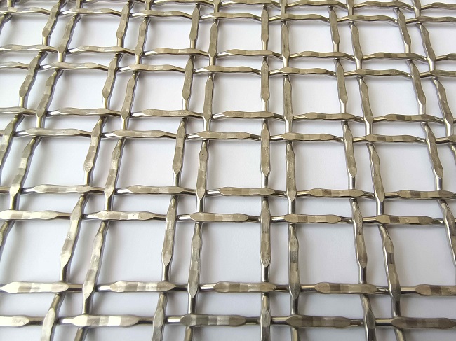 Furniture Cabinet Door Bronze Decorative Stainless Steel Metal Wire Woven  Mesh - China Architectural Metal Mesh, Woven Metal Mesh Fabric